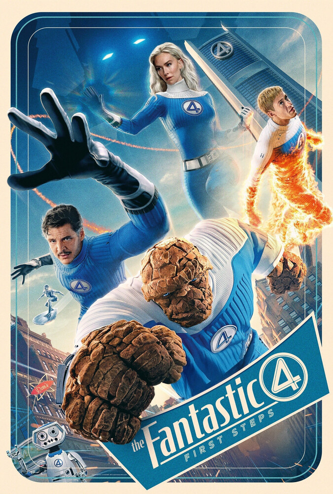 دانلود فیلم The Fantastic 4: First Steps چهار شگفت‌انگیز: گام‌های نخست